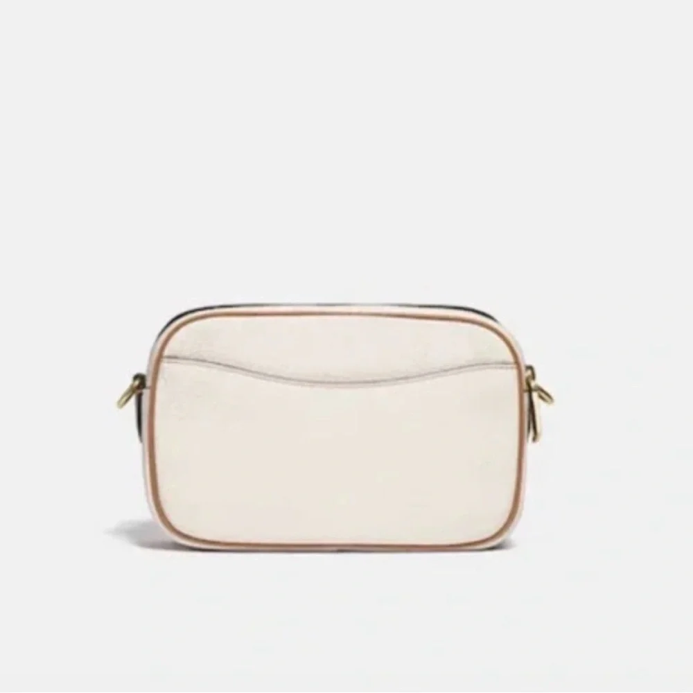 Coach Cream and Tan Crossbody Bag - Picture 2 of 6